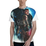 Unisex 3D Print Game of Thrones T Shirts Graphic Design Casual Summer Short Sleeve Fashion Tees Shirt for Men Women